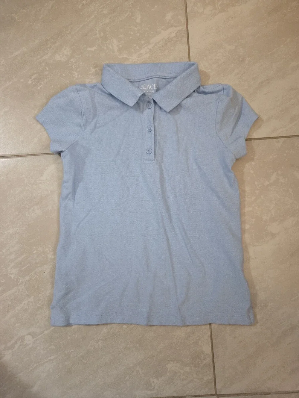 Lot of 3 Girls School Uniform Polo Shirts The Children's Place, EUC
